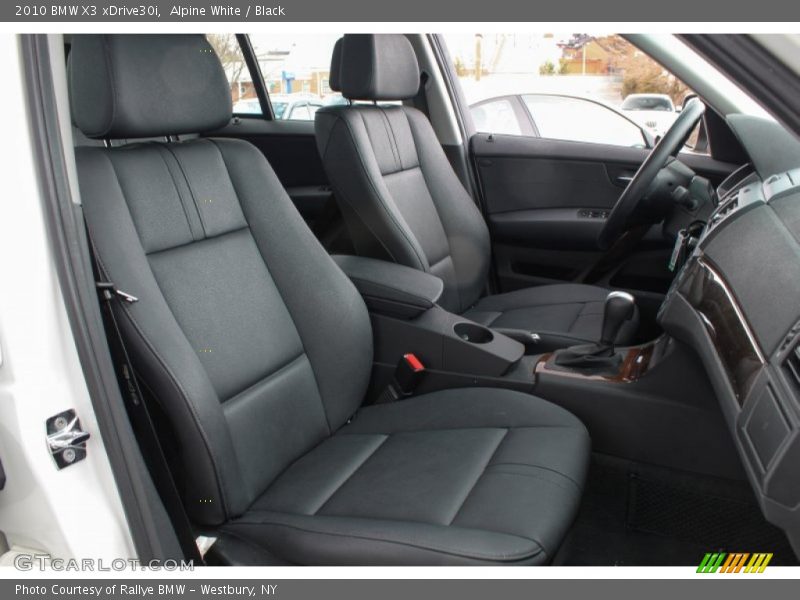 Alpine White / Black 2010 BMW X3 xDrive30i