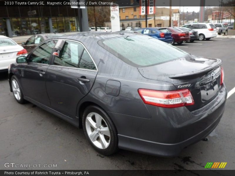 Magnetic Gray Metallic / Dark Charcoal 2010 Toyota Camry SE
