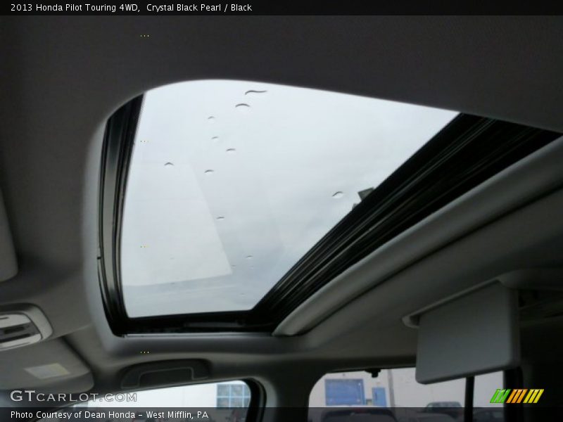 Crystal Black Pearl / Black 2013 Honda Pilot Touring 4WD