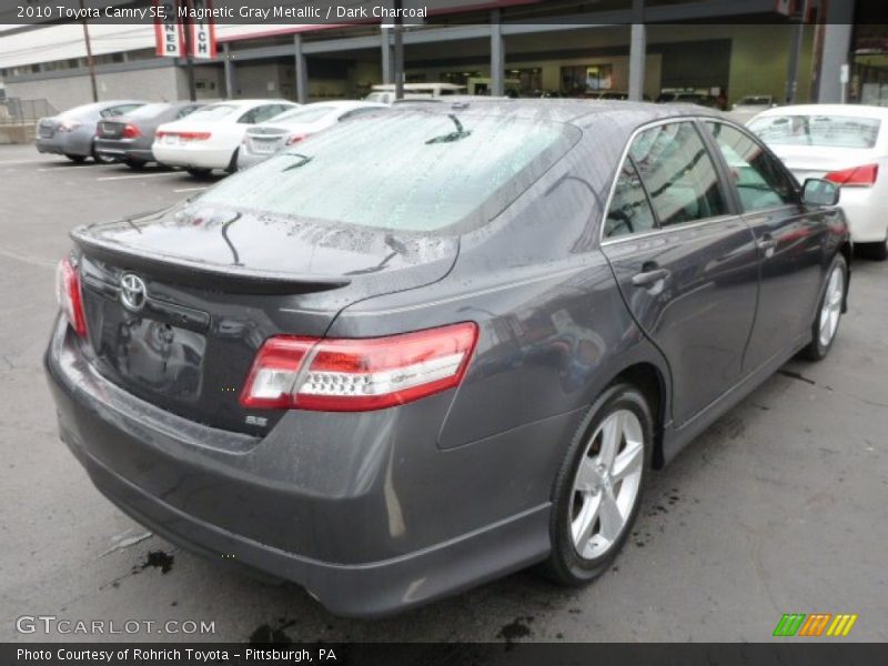 Magnetic Gray Metallic / Dark Charcoal 2010 Toyota Camry SE