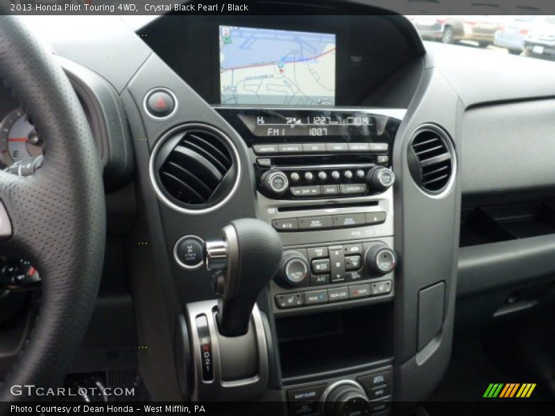 Crystal Black Pearl / Black 2013 Honda Pilot Touring 4WD