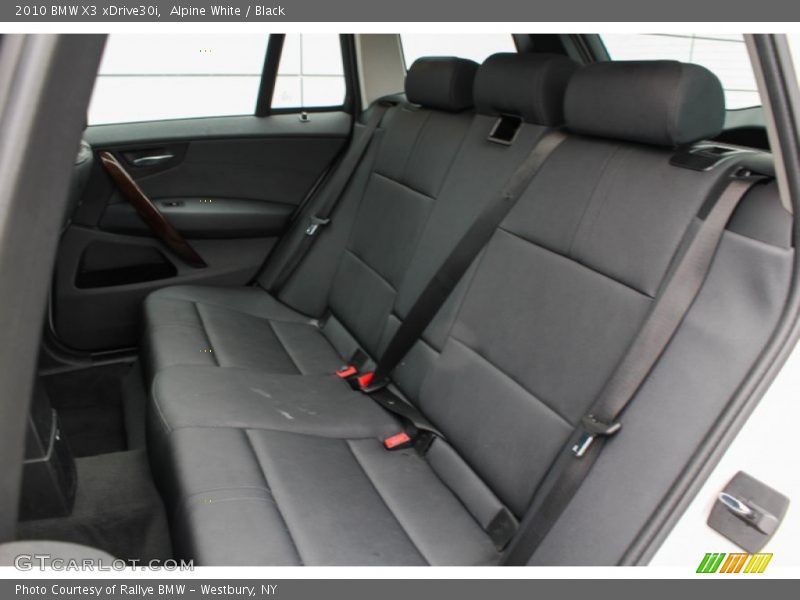 Alpine White / Black 2010 BMW X3 xDrive30i