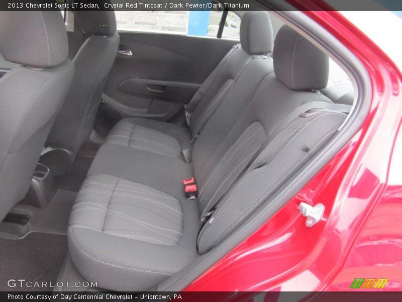 Crystal Red Tintcoat / Dark Pewter/Dark Titanium 2013 Chevrolet Sonic LT Sedan