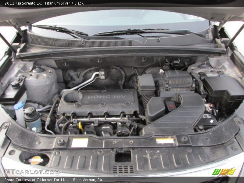 Titanium Silver / Black 2011 Kia Sorento LX