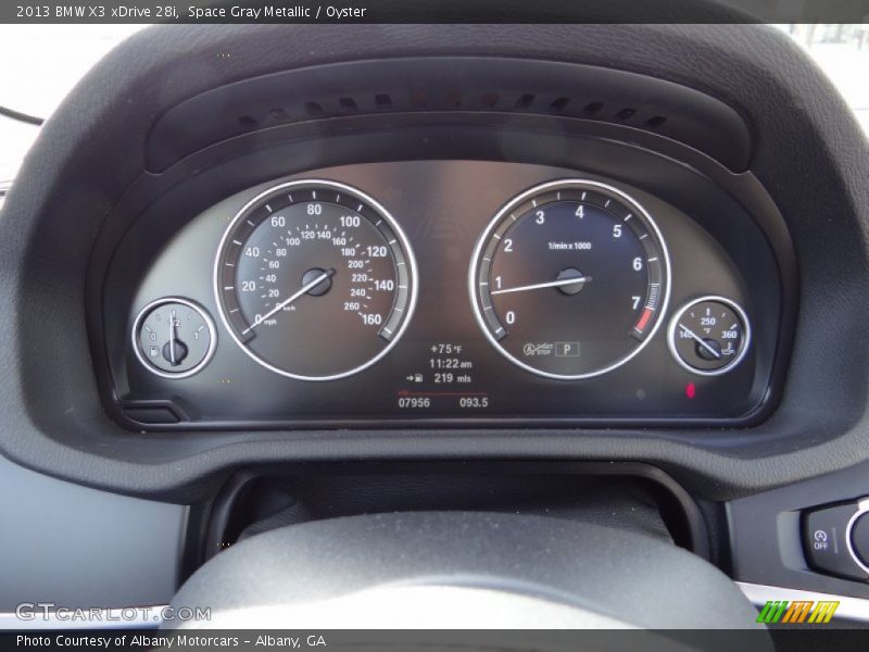  2013 X3 xDrive 28i xDrive 28i Gauges