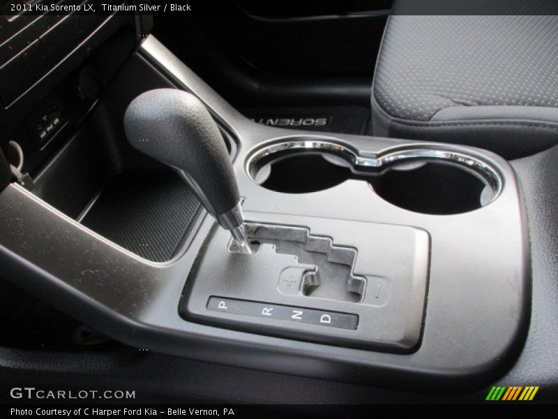 Titanium Silver / Black 2011 Kia Sorento LX