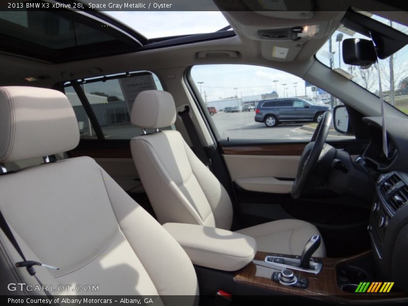  2013 X3 xDrive 28i Oyster Interior