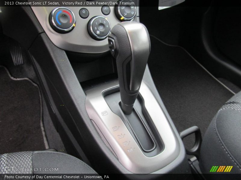Victory Red / Dark Pewter/Dark Titanium 2013 Chevrolet Sonic LT Sedan