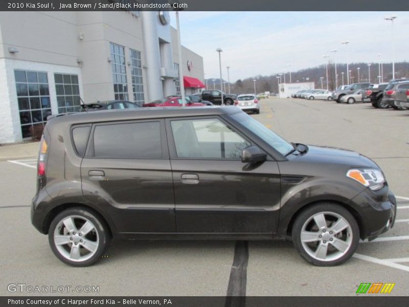 Java Brown / Sand/Black Houndstooth Cloth 2010 Kia Soul !