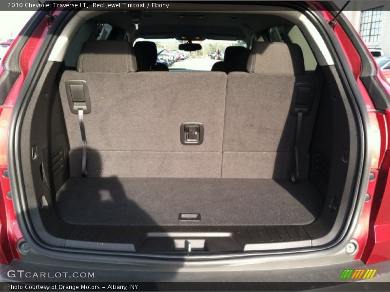 Red Jewel Tintcoat / Ebony 2010 Chevrolet Traverse LT