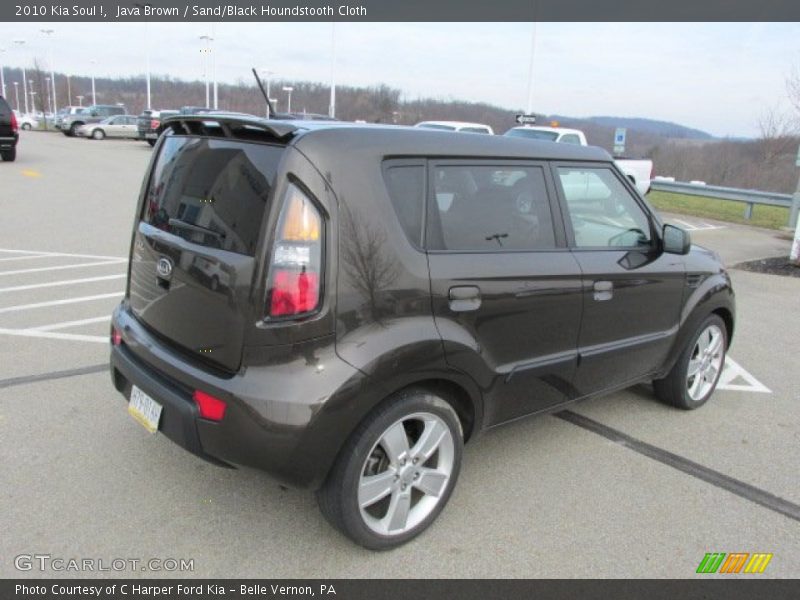 Java Brown / Sand/Black Houndstooth Cloth 2010 Kia Soul !