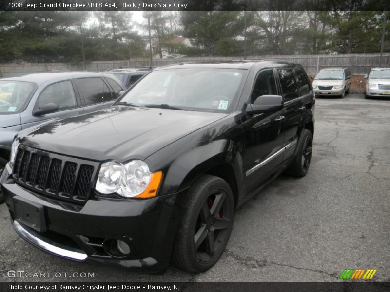 Black / Dark Slate Gray 2008 Jeep Grand Cherokee SRT8 4x4