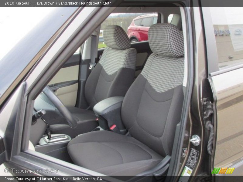 Java Brown / Sand/Black Houndstooth Cloth 2010 Kia Soul !