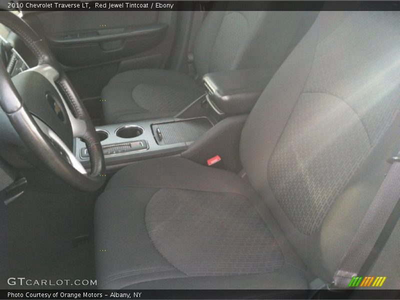 Red Jewel Tintcoat / Ebony 2010 Chevrolet Traverse LT
