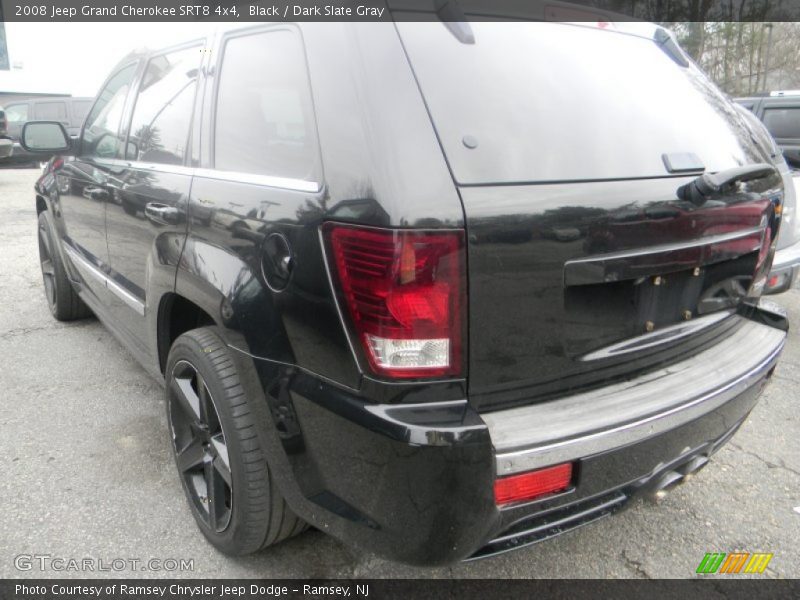 Black / Dark Slate Gray 2008 Jeep Grand Cherokee SRT8 4x4