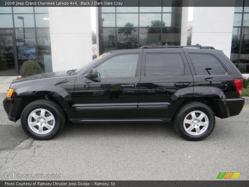 Black / Dark Slate Gray 2008 Jeep Grand Cherokee Laredo 4x4