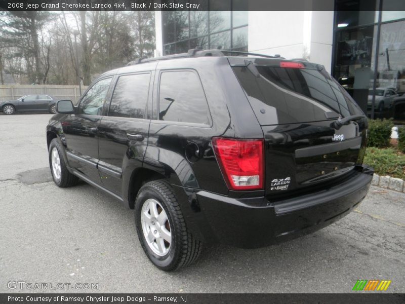 Black / Dark Slate Gray 2008 Jeep Grand Cherokee Laredo 4x4