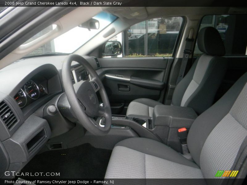 Black / Dark Slate Gray 2008 Jeep Grand Cherokee Laredo 4x4