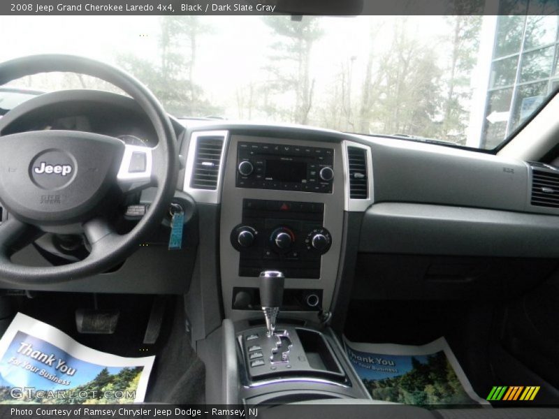 Black / Dark Slate Gray 2008 Jeep Grand Cherokee Laredo 4x4