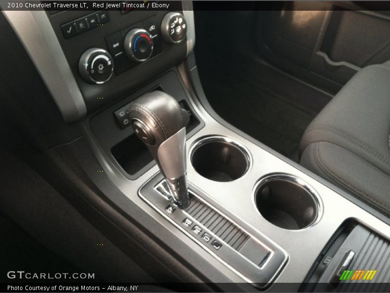 Red Jewel Tintcoat / Ebony 2010 Chevrolet Traverse LT
