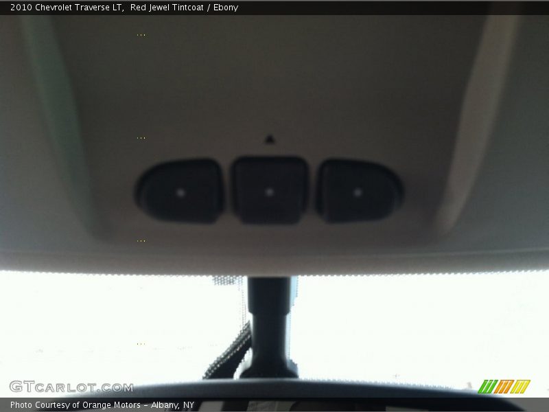 Red Jewel Tintcoat / Ebony 2010 Chevrolet Traverse LT