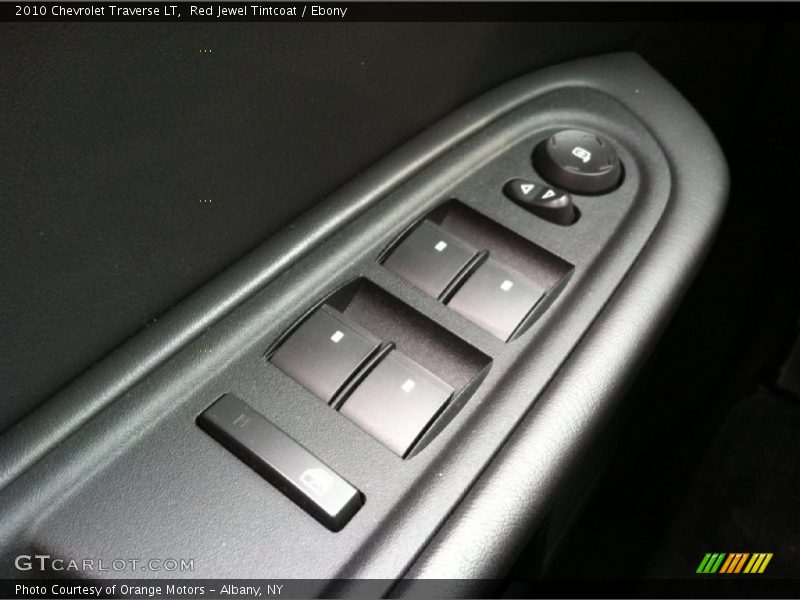 Red Jewel Tintcoat / Ebony 2010 Chevrolet Traverse LT