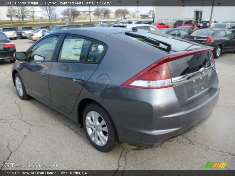 Polished Metal Metallic / Gray 2013 Honda Insight EX Hybrid