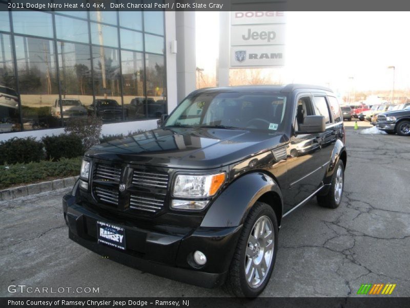Dark Charcoal Pearl / Dark Slate Gray 2011 Dodge Nitro Heat 4.0 4x4