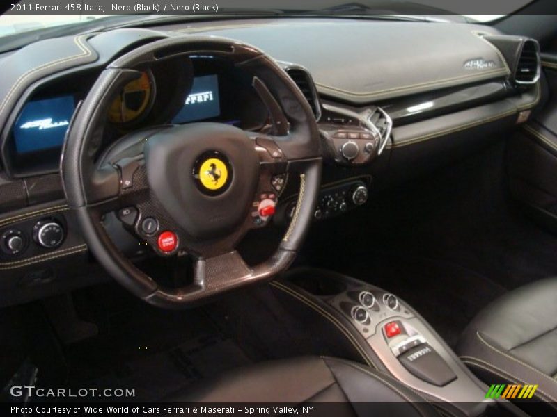 Dashboard of 2011 458 Italia