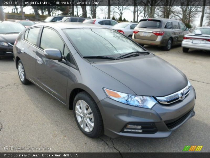 Front 3/4 View of 2013 Insight EX Hybrid