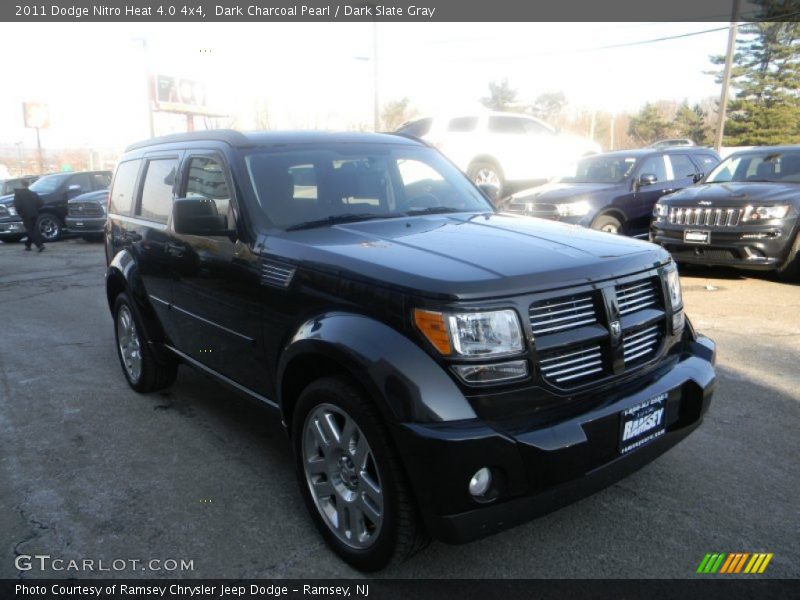 Dark Charcoal Pearl / Dark Slate Gray 2011 Dodge Nitro Heat 4.0 4x4