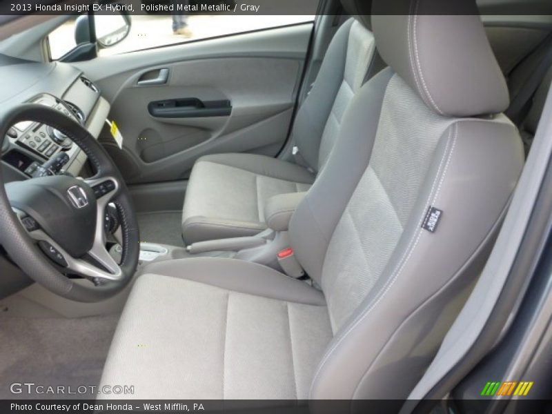 Front Seat of 2013 Insight EX Hybrid