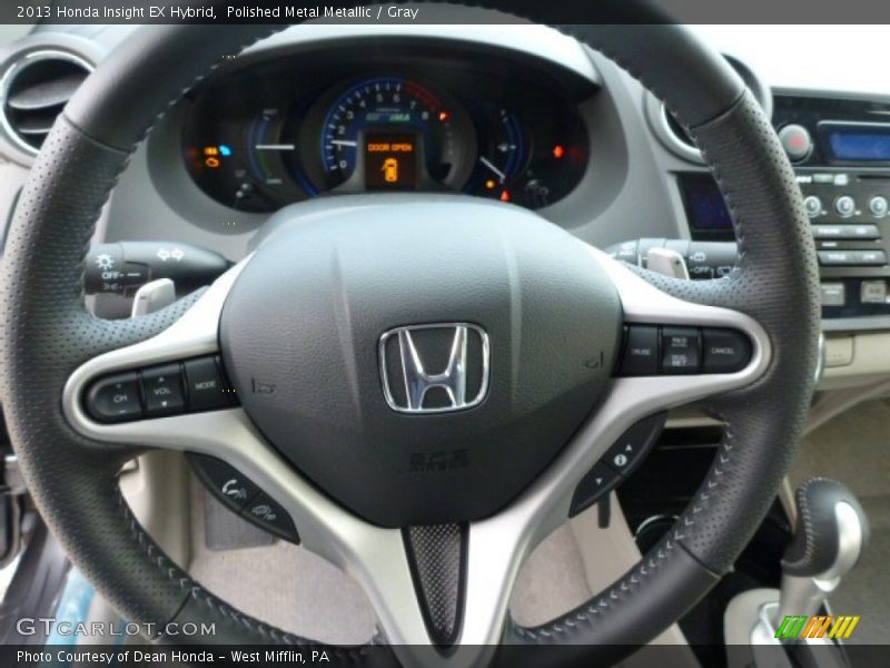  2013 Insight EX Hybrid Steering Wheel