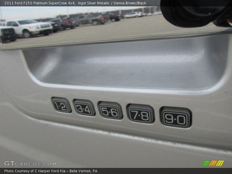Ingot Silver Metallic / Sienna Brown/Black 2011 Ford F150 Platinum SuperCrew 4x4