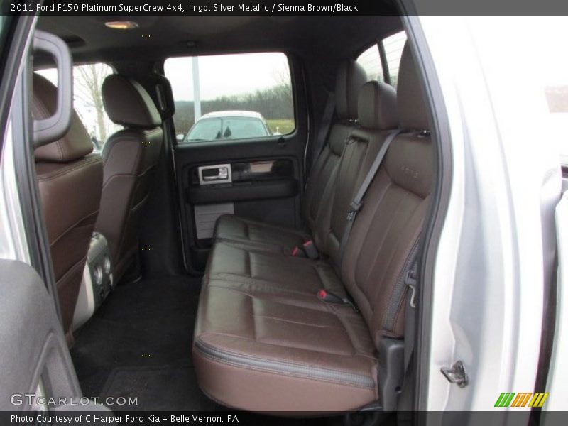 Ingot Silver Metallic / Sienna Brown/Black 2011 Ford F150 Platinum SuperCrew 4x4
