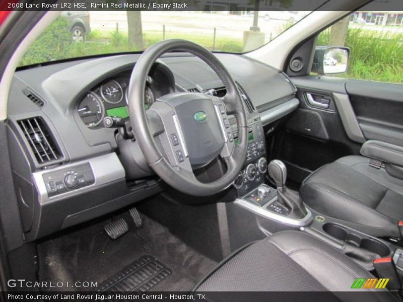 Ebony Black Interior - 2008 LR2 HSE 