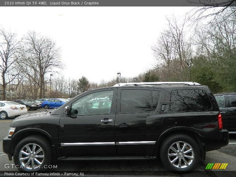 Liquid Onyx Black / Graphite 2010 Infiniti QX 56 4WD