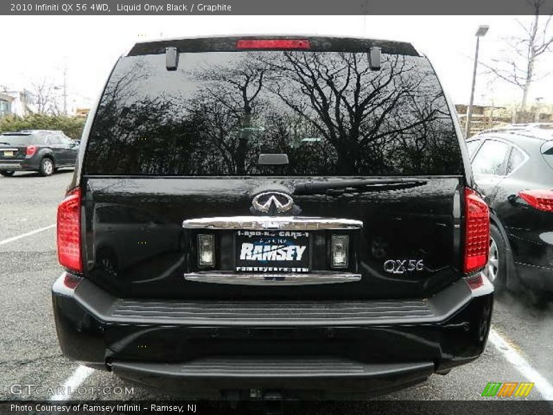 Liquid Onyx Black / Graphite 2010 Infiniti QX 56 4WD