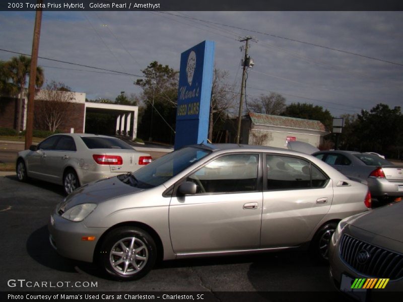 Golden Pearl / Amethyst 2003 Toyota Prius Hybrid