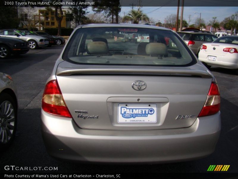 Golden Pearl / Amethyst 2003 Toyota Prius Hybrid