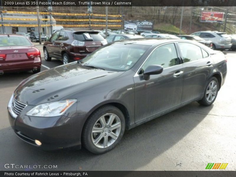 Truffle Brown Mica / Cashmere 2009 Lexus ES 350 Pebble Beach Edition
