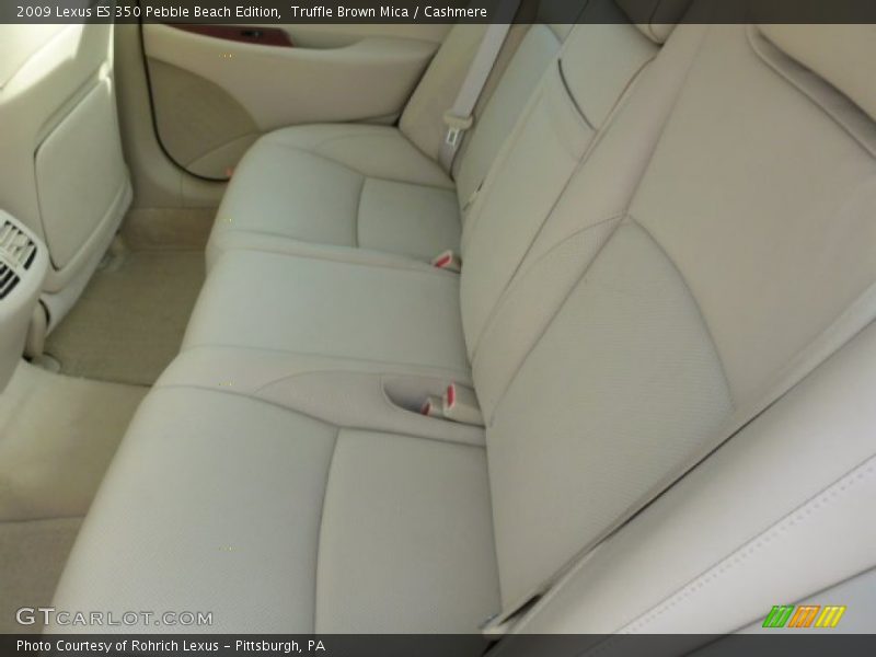 Truffle Brown Mica / Cashmere 2009 Lexus ES 350 Pebble Beach Edition