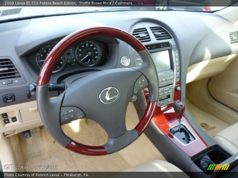 Truffle Brown Mica / Cashmere 2009 Lexus ES 350 Pebble Beach Edition