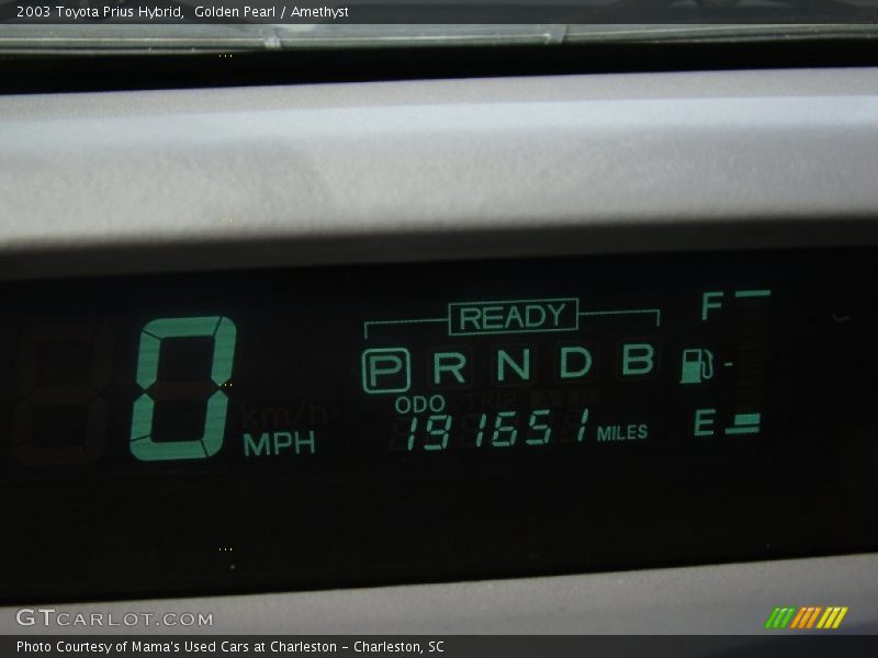 Golden Pearl / Amethyst 2003 Toyota Prius Hybrid