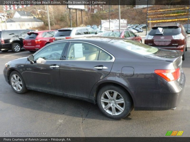 Truffle Brown Mica / Cashmere 2009 Lexus ES 350 Pebble Beach Edition