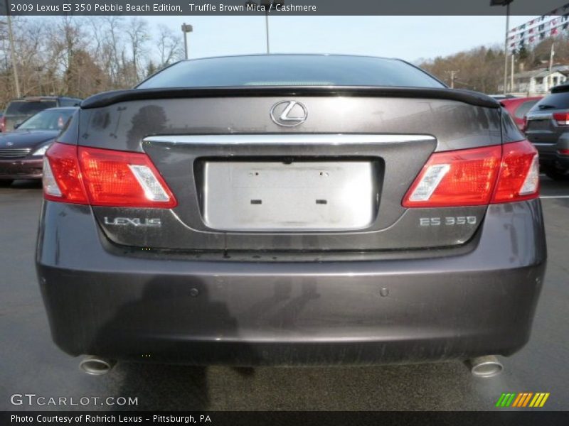 Truffle Brown Mica / Cashmere 2009 Lexus ES 350 Pebble Beach Edition