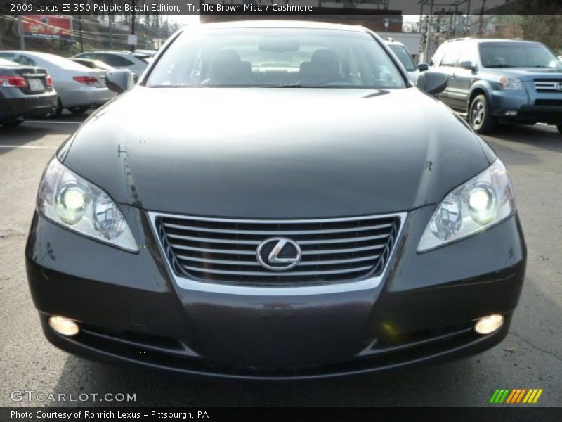 Truffle Brown Mica / Cashmere 2009 Lexus ES 350 Pebble Beach Edition