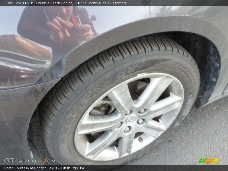 Truffle Brown Mica / Cashmere 2009 Lexus ES 350 Pebble Beach Edition