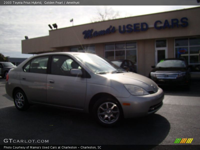 Golden Pearl / Amethyst 2003 Toyota Prius Hybrid