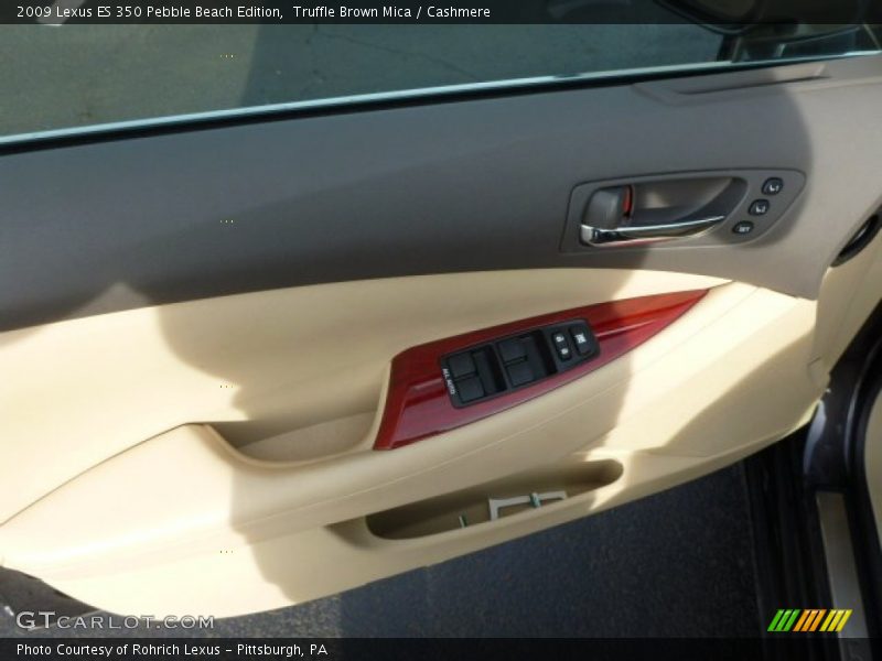 Truffle Brown Mica / Cashmere 2009 Lexus ES 350 Pebble Beach Edition